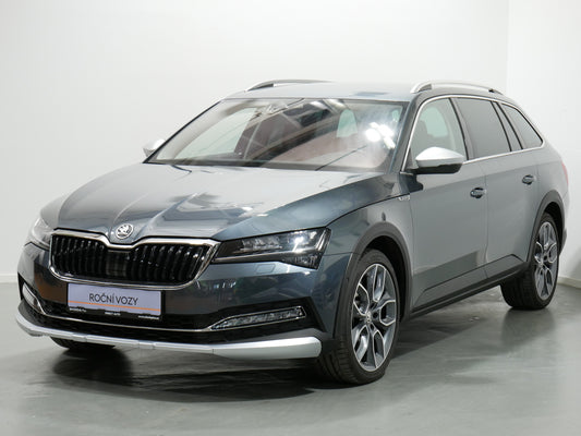 Škoda Superb 2.0 TDI/147kW/DSG/4x4/SCOUT/WEBASTO