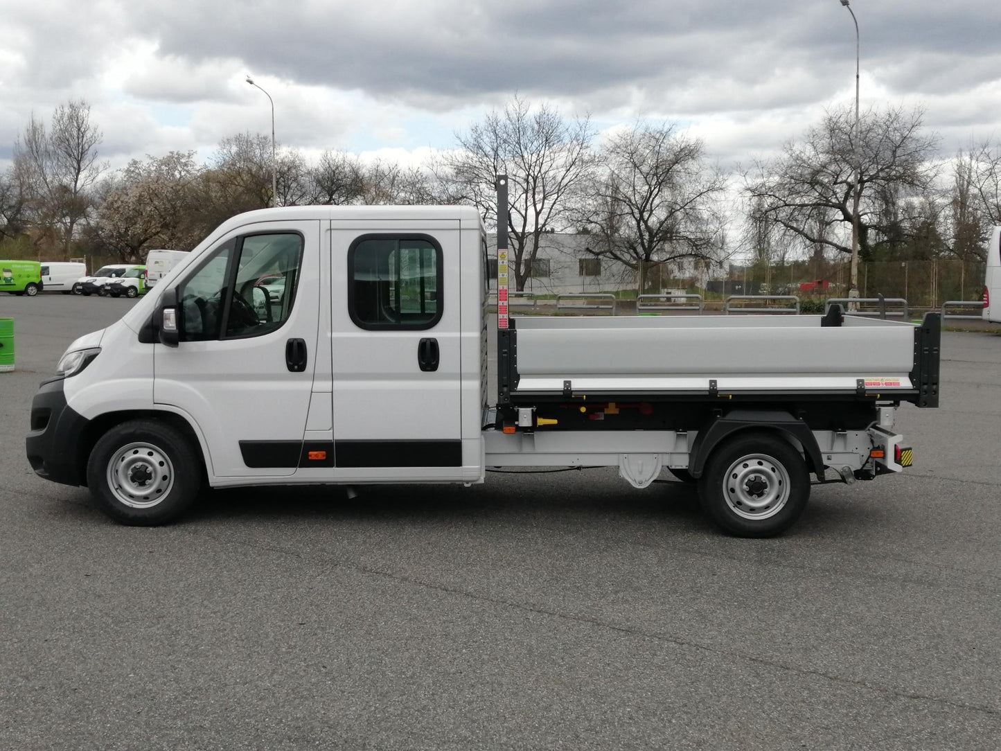 Fiat Ducato Maxi 2,2 MTJ L3 Dvojkabina Jednostranný sklápěč